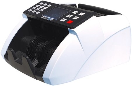 Sc8000 Lite, TL Karışık Sayım, Dolar ve Euro Adet Sayım Sahte Kontrollü Para Sayma Makinesi - Müşteri Ekranı Hediyeli