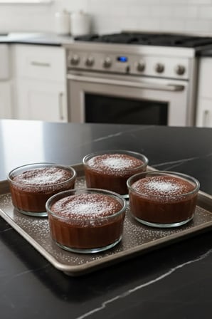 Cressa Isıya Dayanıklı Cam Fırın Kasesi 4 Adet 10 cm-Sufle Kabı