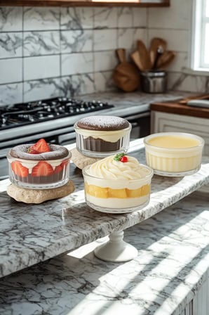 Sarry Isıya Dayanıklı Cam Fırın Kasesi,Sufle ve Kek Kalıbı,Çerezlik ,Dondurma Kasesi,Kahvaltılık Seti,Fırın Kalıbı 6'lı