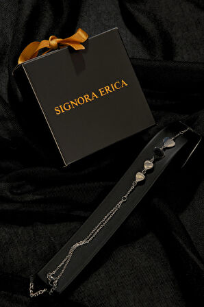 4 Kalp Model Kadın Çelik Şahmeran