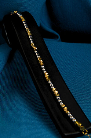 3'lü Küre Taşlı Dorika Model Kadın Çelik Bileklik