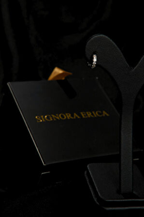 5 Sıra Taşlı Çelik Küpe/Piercing