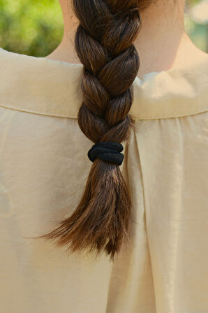 8'li Siyah Lastik Toka