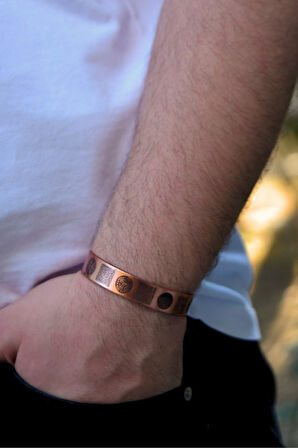 Zırh Ve Koruma Dualı Bakır Bileklik