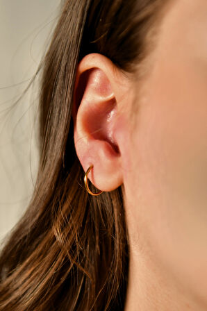 Gizli Kilit Yuvarlak/Halka Piercing