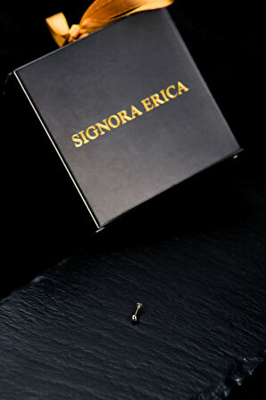 Biri Ucu Düz Bir Ucu Toplu Dudak Piercing 6mm