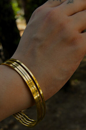 65mm Çapında 2mm Kalınlığında Ajda Bilezik Düz Kesim