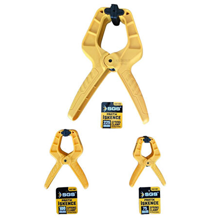 SGS Pratik Mandal İşkence Seti - 2x 75-100-150 mm. - 6 Parça