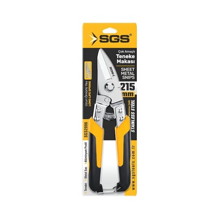 SGS ÇOK AMAÇLI TENEKE MAKASI 215 MM SGS2096