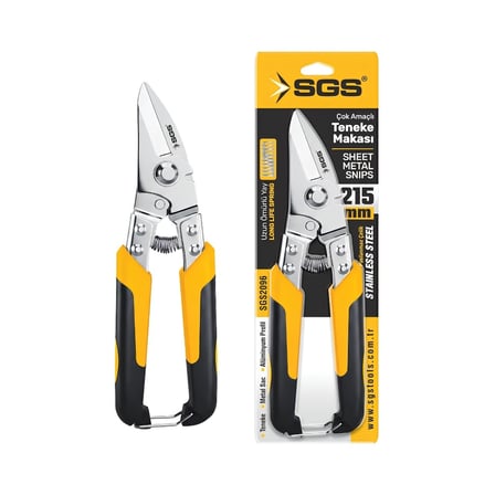 SGS ÇOK AMAÇLI TENEKE MAKASI 215 MM SGS2096