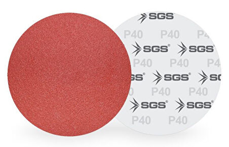 SGS 125mm Cırtlı Zımpara P150 Kum (Aluminium Oxide) SGS417 (10 Adet)