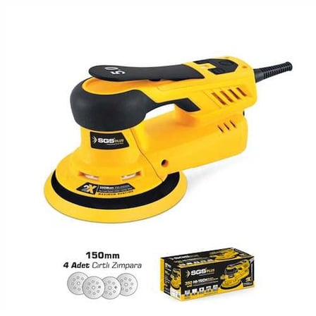 ZIMPARA MAKİNESİ EKSANTRİK 350 WATT (KÖMÜRSÜZ MOTOR)