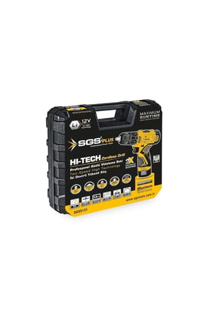2 Yıl SGS5131 Akülü Vidalama 12V 1.5 Ah 1 Darbesiz 12 Volt Takım Çantalı 1.5 - 1.9 Ah
