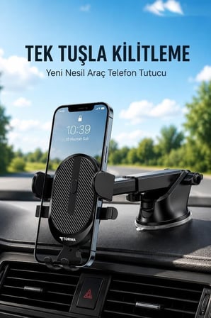 Özel Seri Sefer Vasıta Ekipman Telefon Tutucu JX023 Siyah