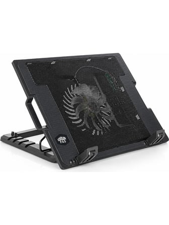 Luve Store Notebook Soğutucu Fanlı Laptop Standı 5 Kademeli Ayarlanabilir USB 2 Portlu