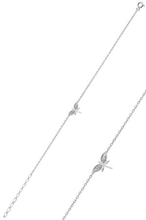 Gümüş rodyumlu yusufçuk bileklik