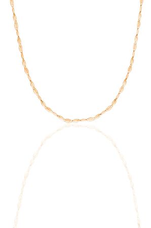 Gümüş rose özel tasarım pullu kolye SGTL12517ROSE