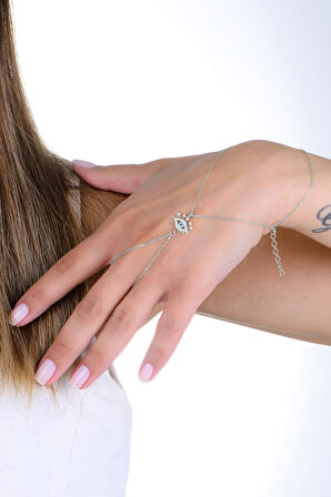 Gümüş rodyumlu zirkon taşlı lareyn şahmeran SGTL13011RODAJ