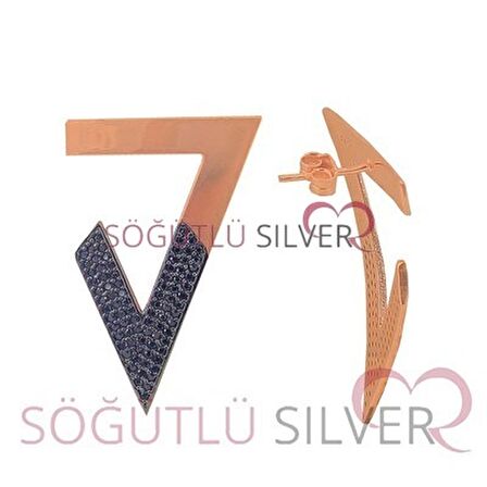 onix taşlı üçgen ikili set