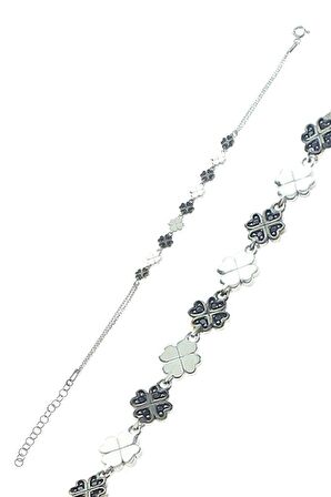 Yonca modeli bileklik