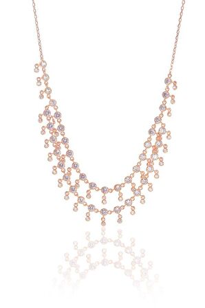 çift sıralı sıvama modeli kolye