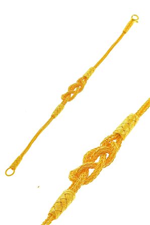 Gümüş Aşk düğümü kazaziye bileklik