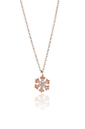 Gümüş kartenesi kolye