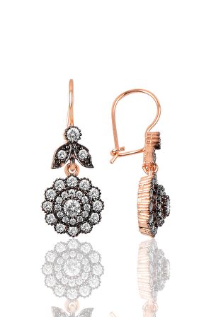 Gümüş elmas möntürlü üçlü set