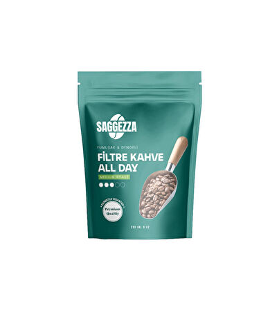 Saggezza Allday Öğütülmüş Filtre Kahve 250 Gr