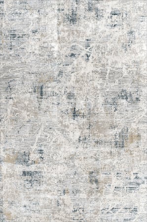 Modern Krem Vizon Soyut Etnik Desenli Baskı Şönil Kilim Kaymaz Taban Salon Oturma Odası Yatak Odası Kilimi SH12