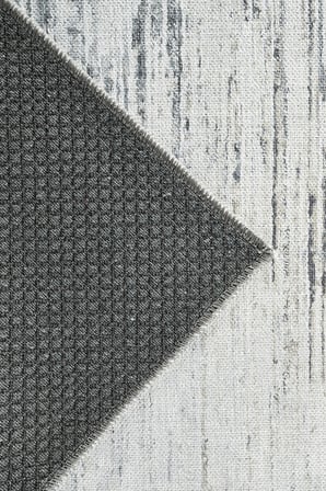 Modern Gri Bej Kilim Desenli Baskı Şönil Halı Kaymaz Taban Salon Oturma Odası Yatak Odası Halısı SH05