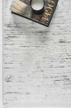 Modern Gri Bej Kilim Desenli Baskı Şönil Halı Kaymaz Taban Salon Oturma Odası Yatak Odası Halısı SH05