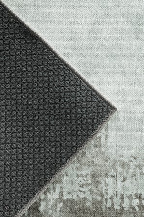 Çerçeve Model Vizon Krem Desenli Baskı Şönil Kilim Kaymaz Taban Salon Oturma Odası Yatak Odası Kilimi SH23 