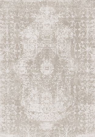 Modern Bej Krem Etnik Göbek Desenli Baskı Şönil Kilim Kaymaz Taban Salon Oturma Odası Yatak Odası Kilimi SH17