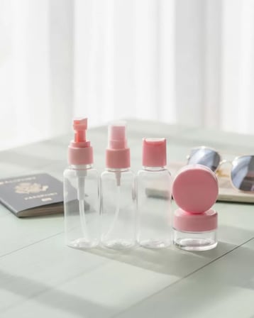 Seyahat İçin 5’Li Kozmetik Dolum Seti 30 Ml