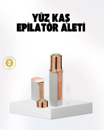 Hassas Ciltler İçin Yüz Epilatörü – Kaş Ve Bıyık