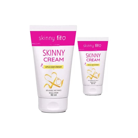 Skinnyfit 2 Adet Elma Sirkesi Ana Malzemeli Yaza Hazırlık Vücut Bakım Kremi