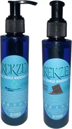 Rekze Sade Ve Çikolata Aromalı Masaj Yağı 125Ml X 2 Adet