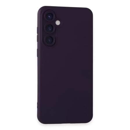 Samsung Galaxy S24 Kılıf Nano İçi Kadife Silikon - Mor