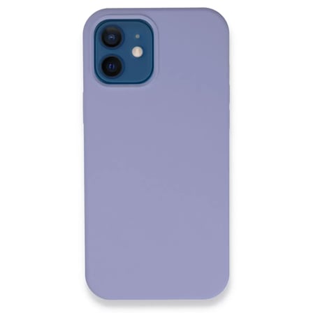 Apple İphone 12 Kılıf Lansman Legant Silikon - Lila