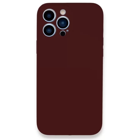 Apple İphone 13 Pro Kılıf Lansman Legant Silikon - Bordo