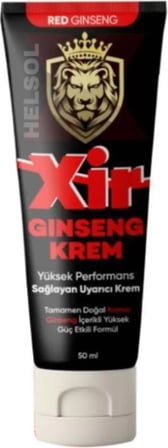 Xir Erkekler Için Ginseng Masaj Bakım Kremi 50 Ml 1 Adet
