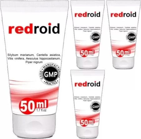 Süper Redroid Bakım Masaj Kremi 4X50 Ml