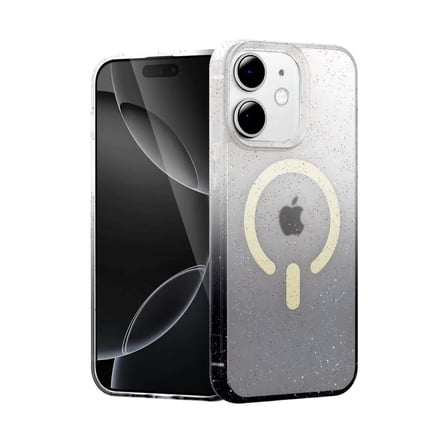 Apple İphone 11 Pummel Shiny Magsafe Kapak - Siyah