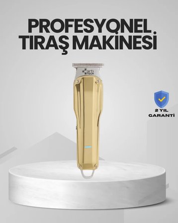 Usb Şarjlı Saç Sakal Kesme Makinesi Hassas Detay Kesim İçin