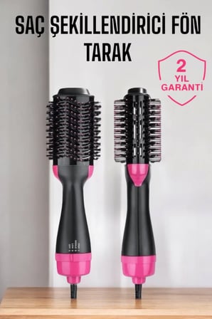 Fön Tarak Elektriklenmeyi Önleyen Ve Parlaklık Veren Saç Şekillendirici