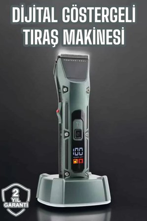 Tıraş Makinesi Uzun Pil Ömrü Şarjlı Günlük Tıraş Makinesi