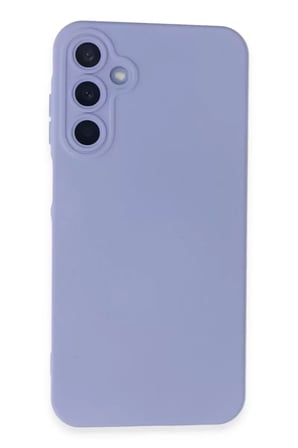 Newface Samsung Galaxy A25 5G Kılıf Nano İçi Kadife Silikon - Lila