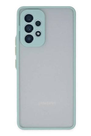 Newface Samsung Galaxy A13 4G Kılıf Montreal Silikon Kapak - Turkuaz