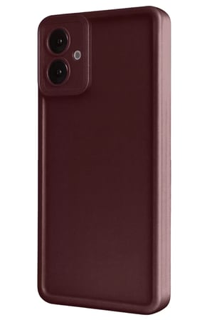Newface Samsung Galaxy A07 4G Viera Silikon - Bordo